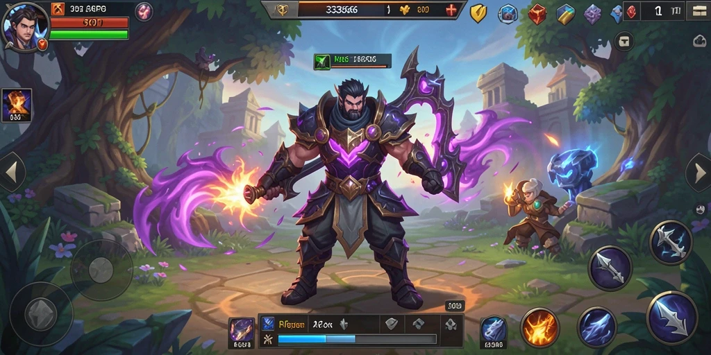 Tampilan gameplay seru dalam dunia petualangan ARPG 333666.