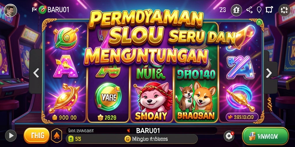 Screenshot menampilkan gameplay Slot menarik di BARU01.