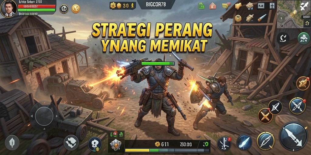 Tampilan gameplay seru dan menarik dalam BIGCOR78 yang penuh strategi.
