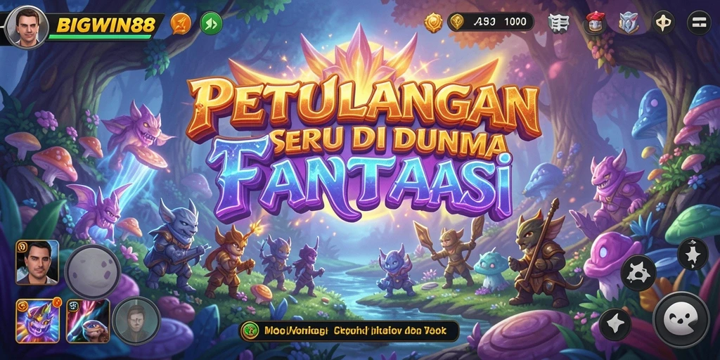 Tampilan gameplay seru dengan petualangan yang mendebarkan.