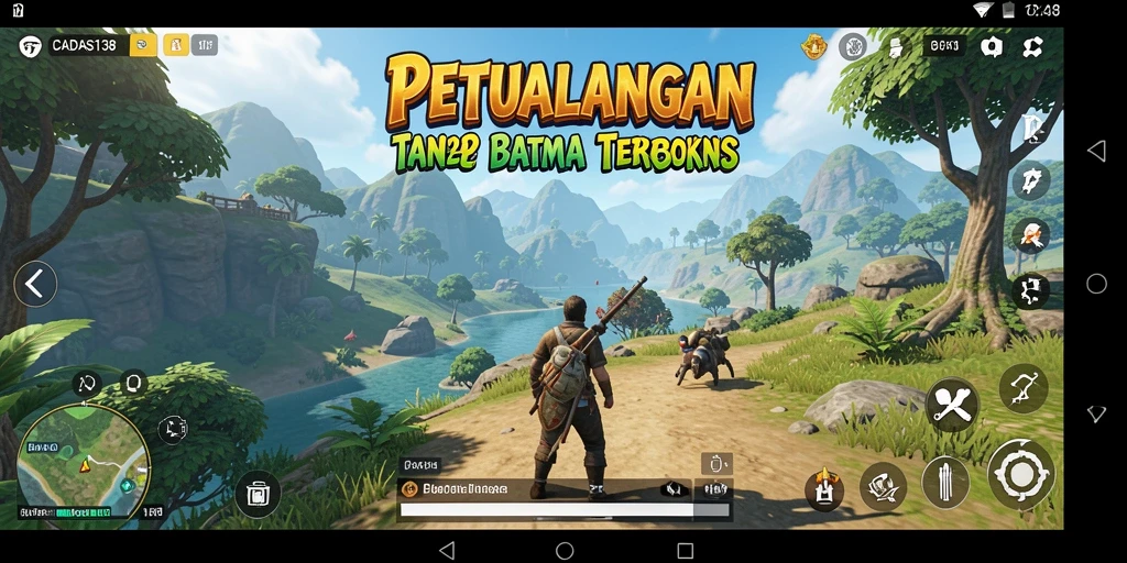 Tampilan menarik dari gameplay di dunia terbuka CADAS138.