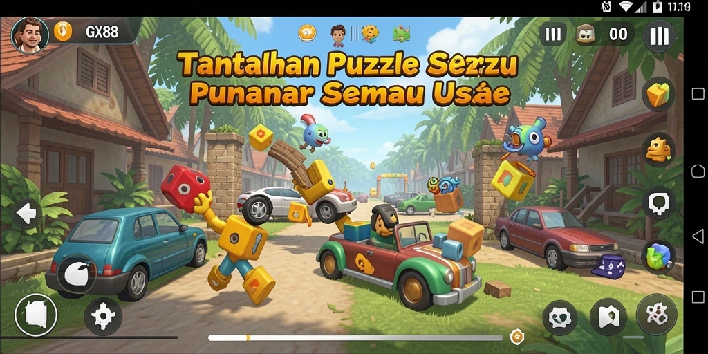 Tampilan gameplay GX88 yang menantang dan memikat.