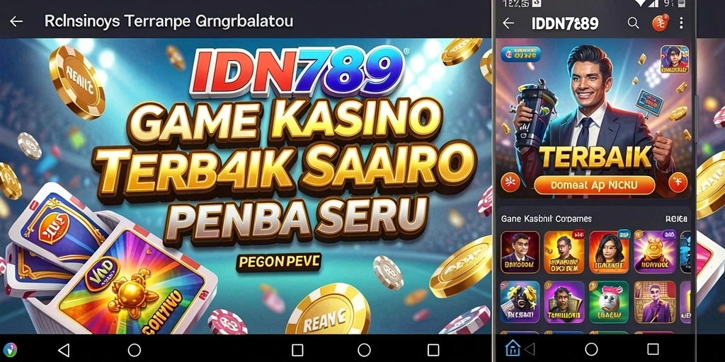 Screenshot utama <strong>IDN789</strong> menampilkan gameplay seru di kasino.