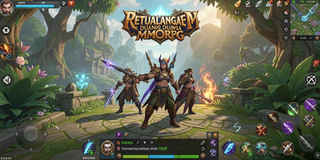 Tampilan gameplay KAKRP dengan aksi seru dan grafis yang indah.