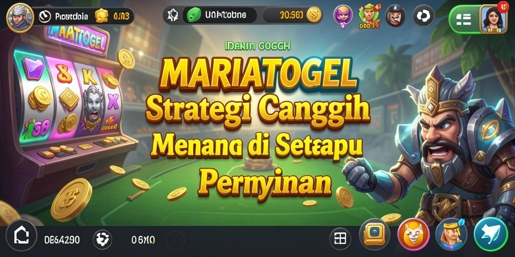 Tampilan gameplay MARIATOGEL dengan strategi yang mendebarkan.