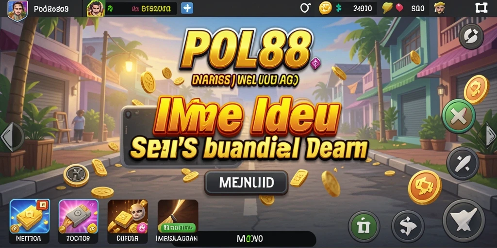 Tampilan gameplay POL88 yang menarik dan penuh warna.