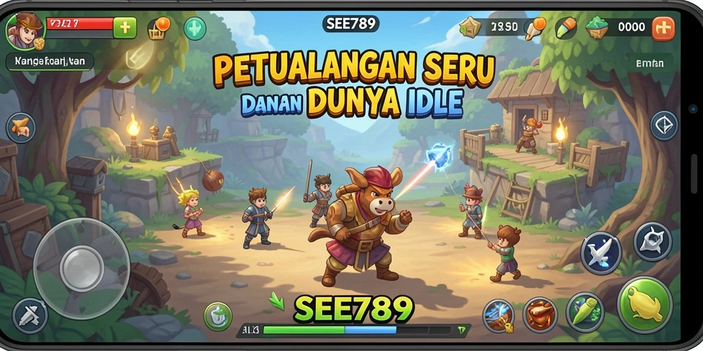 Screenshot gameplay SEE789 menampilkan momen seru dalam permainan Idle.