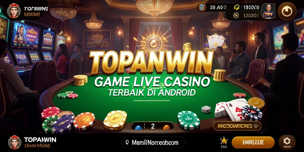 Gameplay menarik dari TOPANWIN dalam suasana Live Casino.