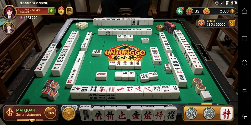 Tampilan menarik dari gameplay UNTUNGGO yang seru dan menantang.